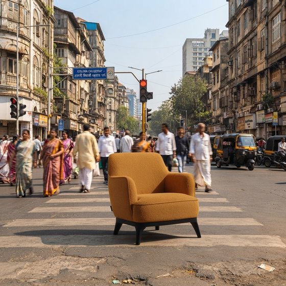 Furniture on Colaba Causeway